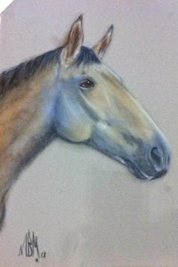My version of Vic B's Pastel Horse